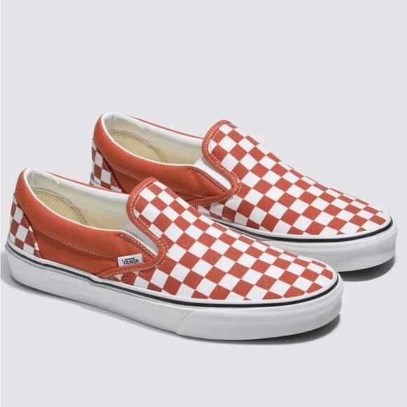 Vans Classic Slip-On Color Theory Checkerboard Bossa Nova Shoes - Picture 1 of 11